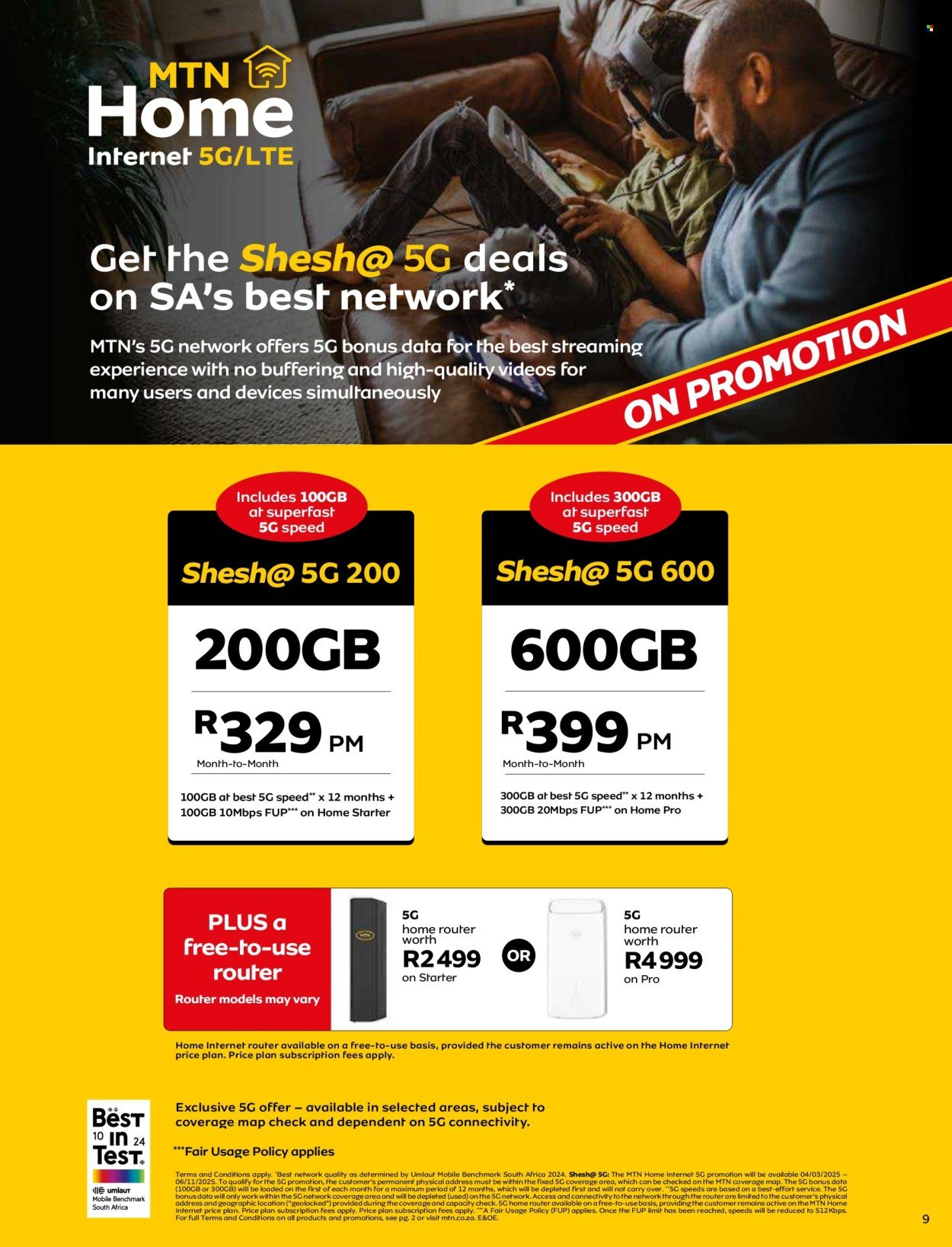 MTN specials - From Thursday 7 Aug 2025 (2025-08-07 - 2025-09-06) | 9