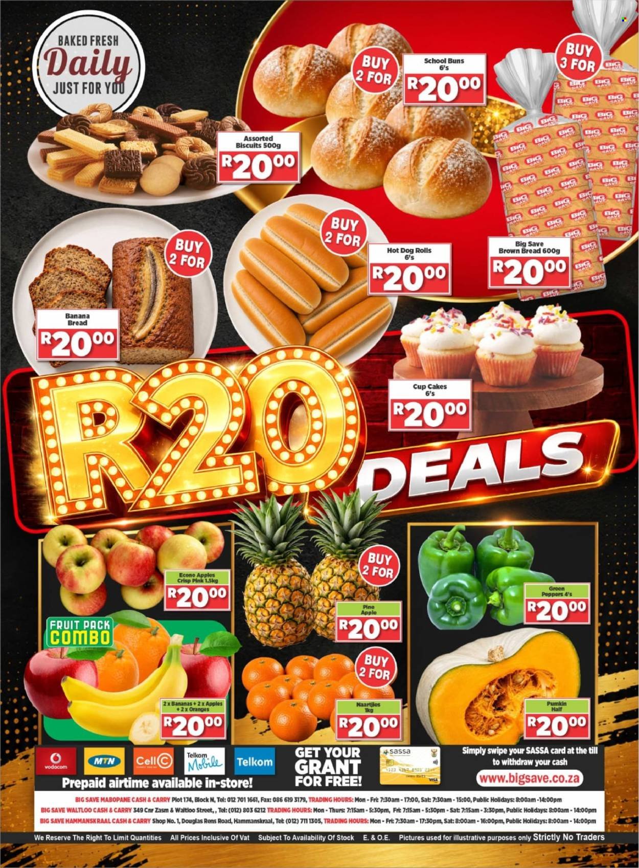 BIG SAVE specials - R20 DEALS
