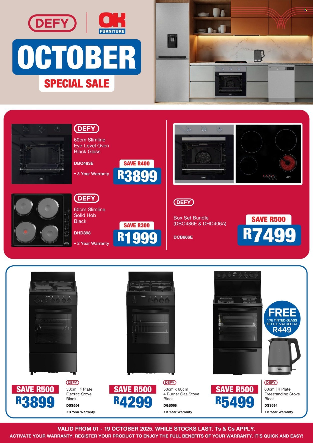 OK FURNITURE specials - From Wednesday 1 Oct 2025 (2025-10-01 - 2025-10-19) | 1