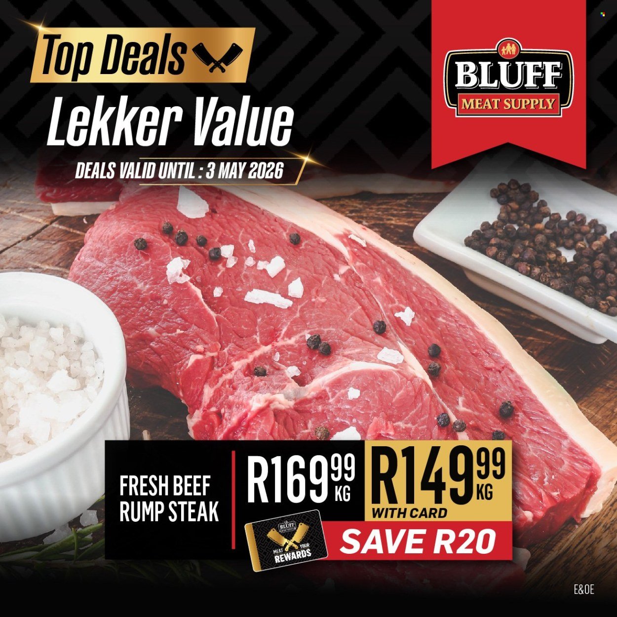 BLUFF MEAT SUPPLY specials - From Monday 27 Apr 2026 (2026-04-27 - 2026-05-03) | 2