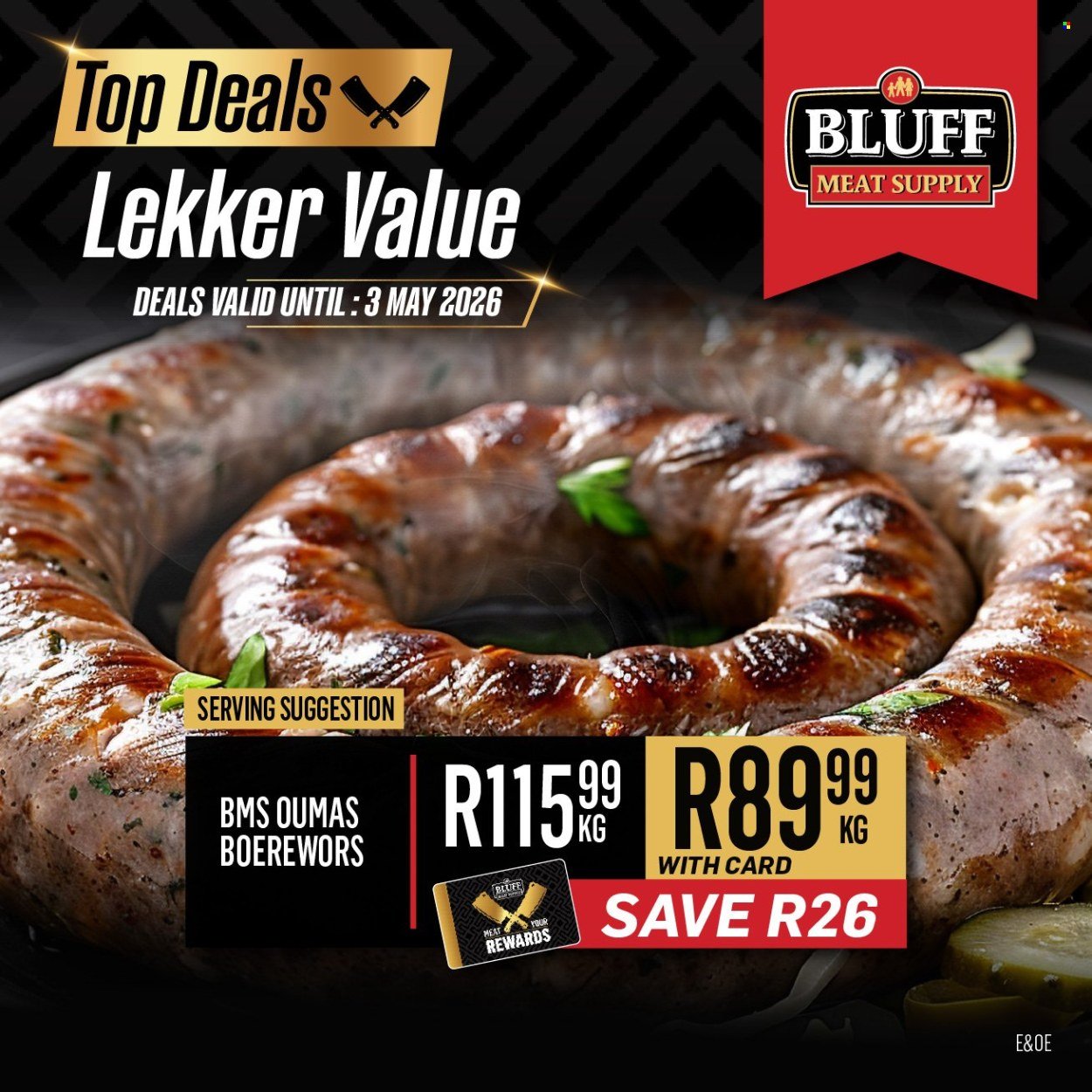 BLUFF MEAT SUPPLY specials - From Monday 27 Apr 2026 (2026-04-27 - 2026-05-03) | 5