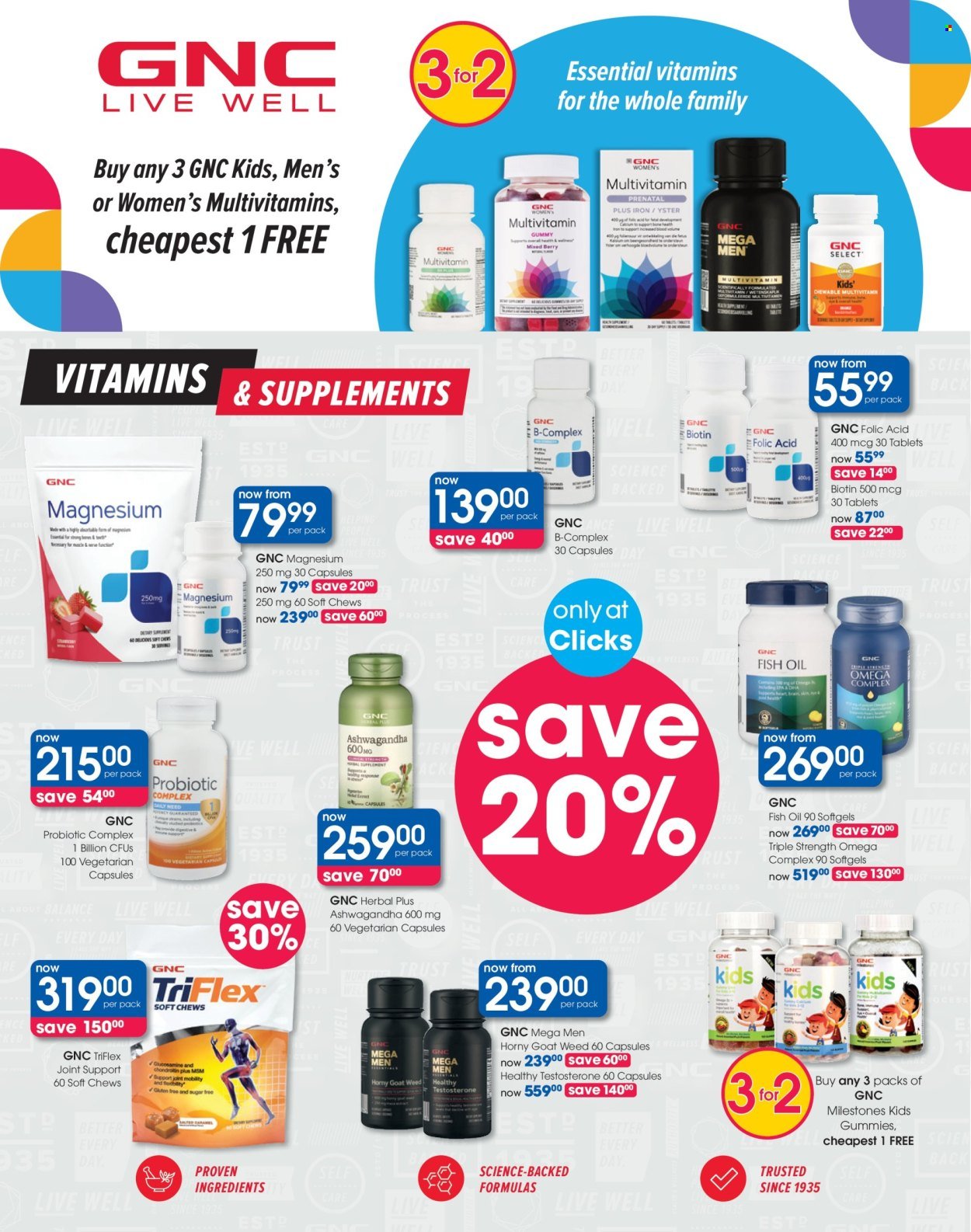 CLICKS specials - From Tuesday 30 Dec 2025 (2025-12-30 - 2026-01-21) | 8