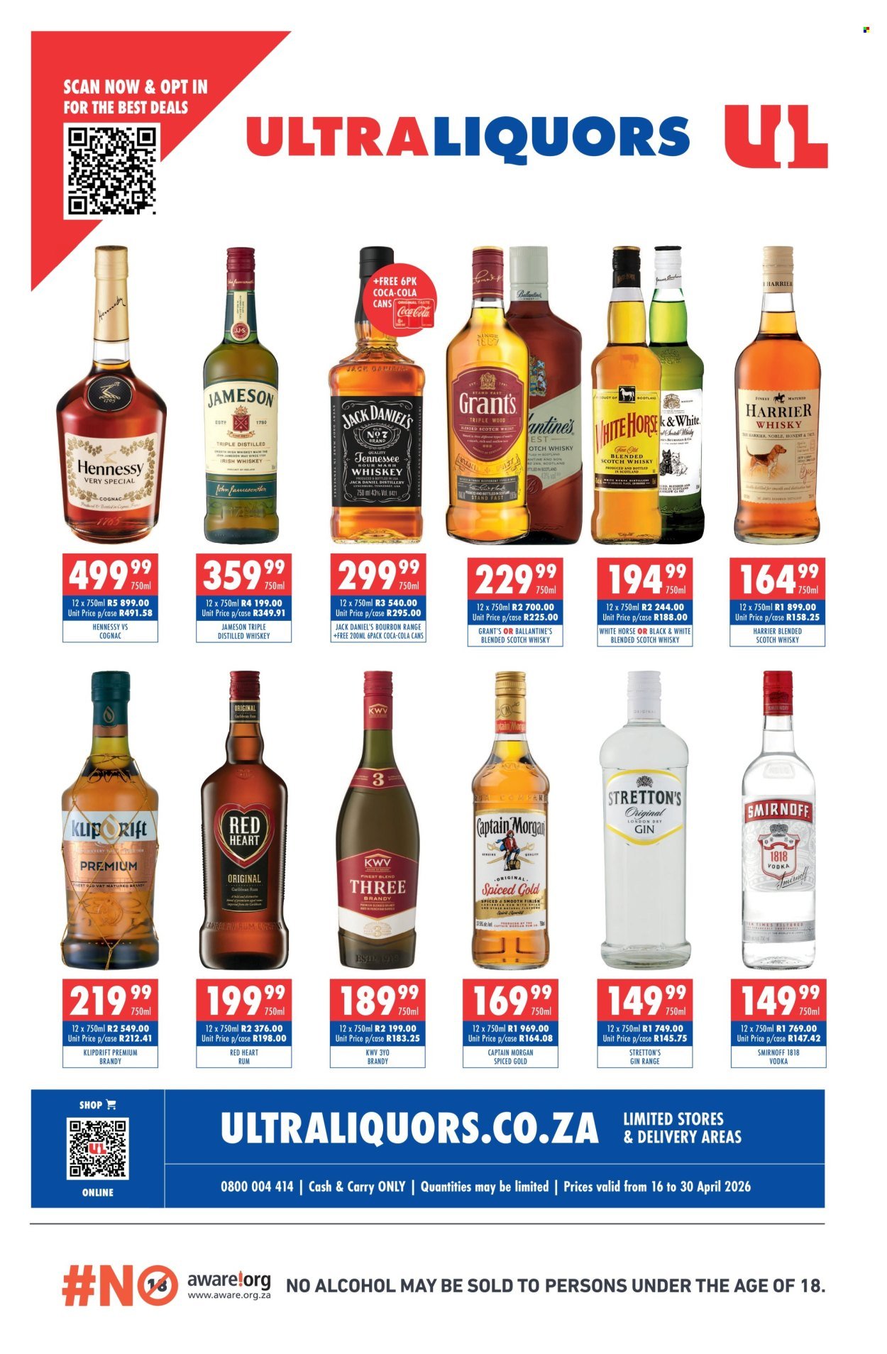 ULTRA LIQUORS specials - From Thursday 16 Apr 2026 (2026-04-16 - 2026-04-30) | 1
