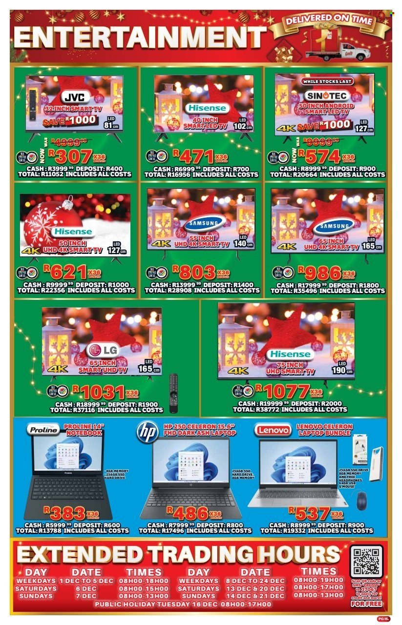 LEWIS specials - From Monday 8 Dec 2025 (2025-12-08 - 2026-01-04) | 15