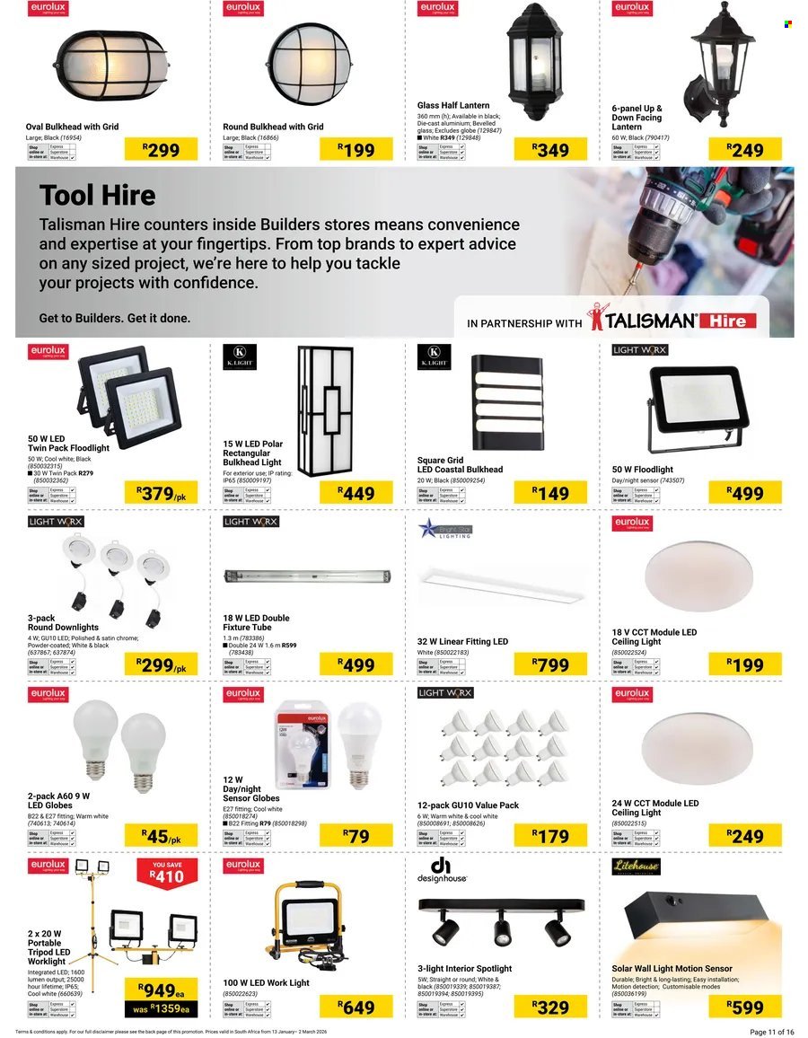 BUILDERS specials - Back On Site Done Right (2026-01-13 - 2026-03-02) | 11