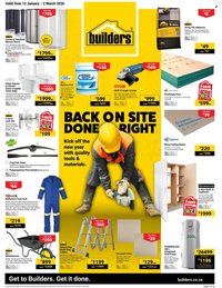 BUILDERS specials - Back On Site Done Right (2026-01-13 - 2026-03-02)