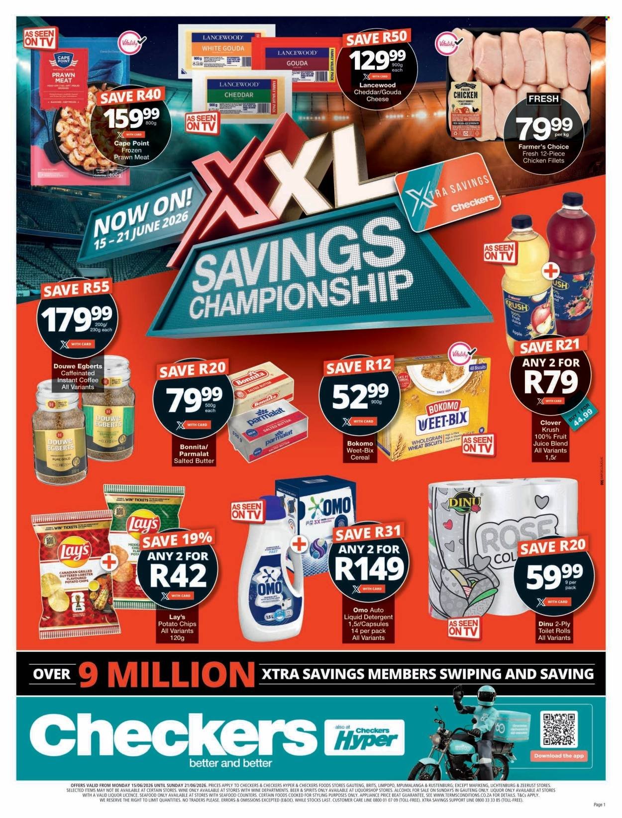 CHECKERS specials - XXL Savings Promotion Week 2
