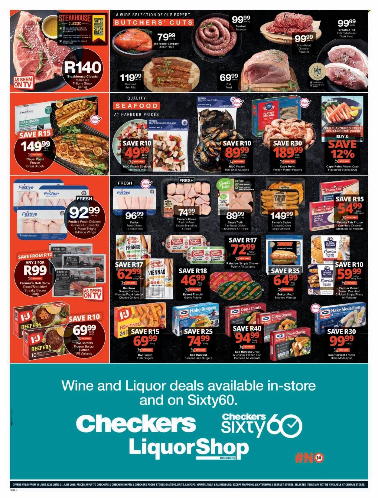 CHECKERS specials - XXL Savings Promotion Week 2