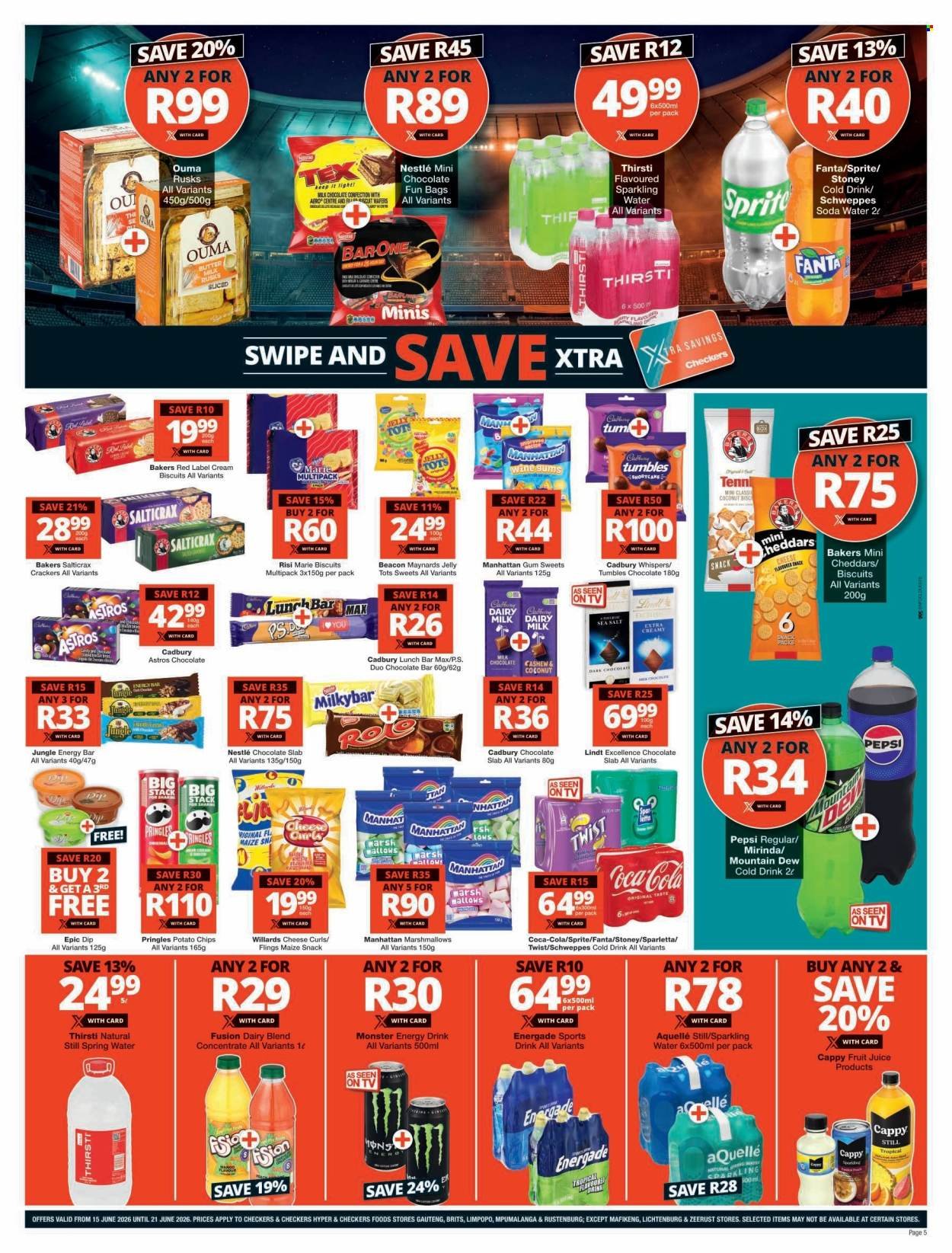 CHECKERS specials - XXL Savings Promotion Week 2
