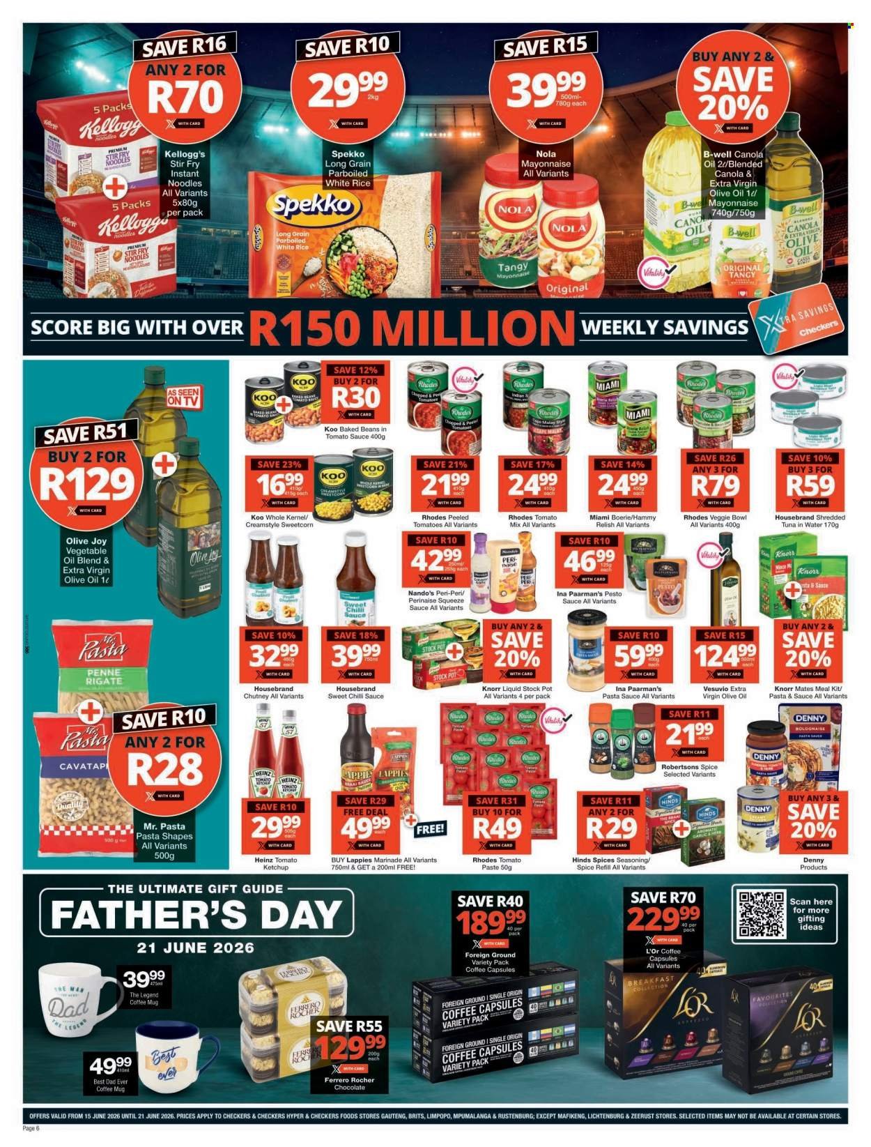CHECKERS specials - XXL Savings Promotion Week 2