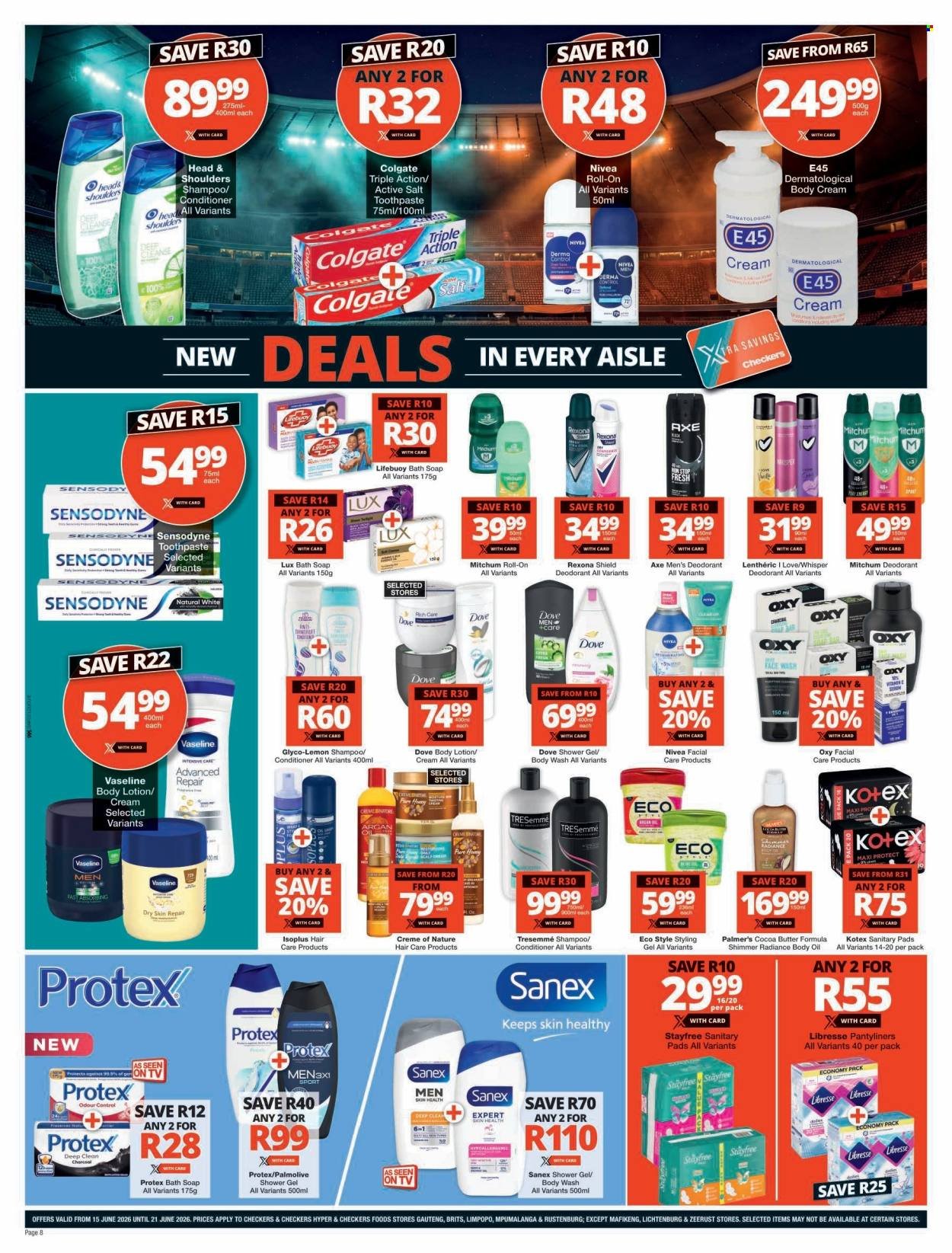 CHECKERS specials - XXL Savings Promotion Week 2