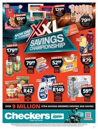 CHECKERS specials - XXL Savings Promotion Week 2