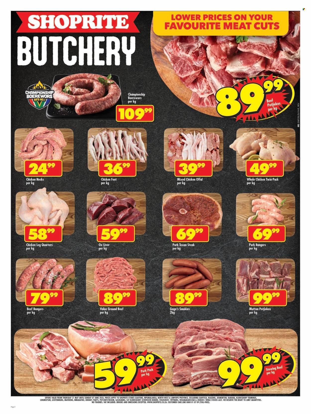 SHOPRITE specials - Low Price Lowduuuma Gauteng (2026-05-21 - 2026-06-07) | 2