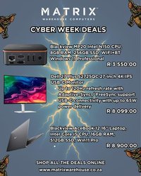 MATRIX WAREHOUSE specials - From Monday 1 Dec 2025 (2025-12-01 - 2025-12-05)
