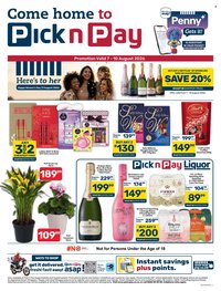 PICK N PAY specials - Women's Day Specials