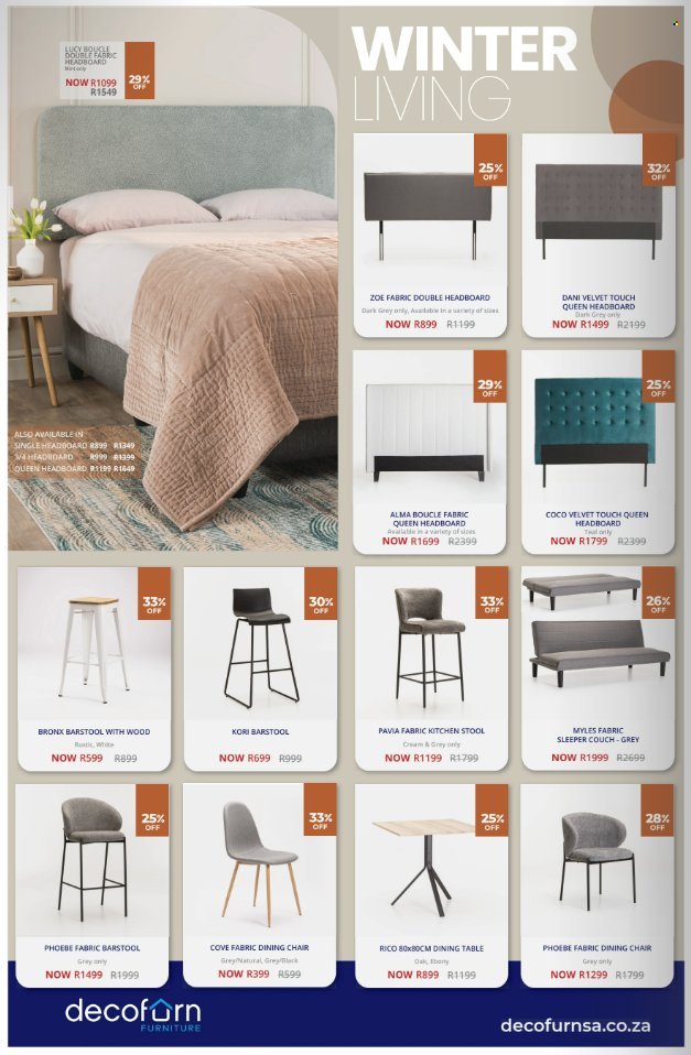 DECOFURN FURNITURE specials - May 2026 (2026-05-12) | 2