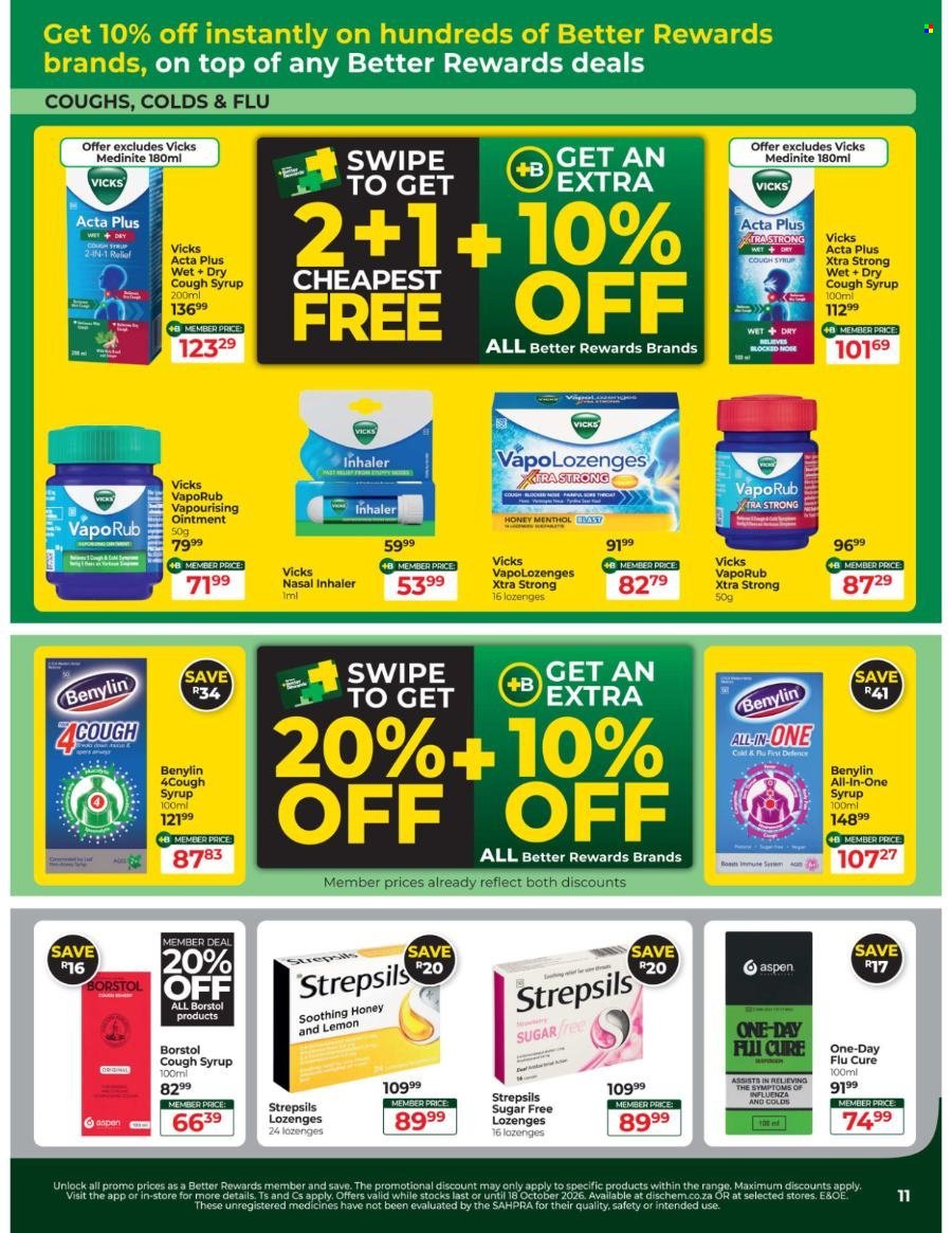 DIS-CHEM specials - Healthy Living