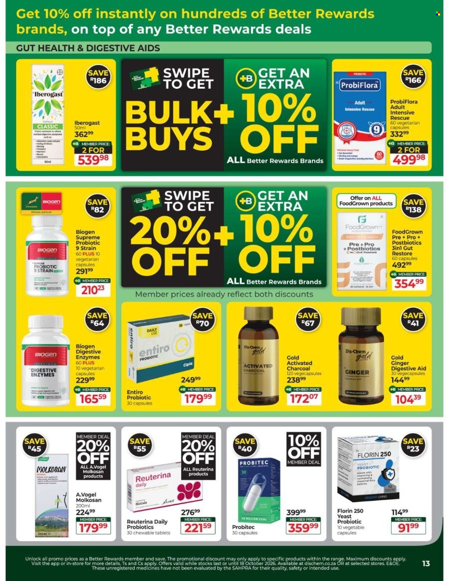 DIS-CHEM specials - Healthy Living