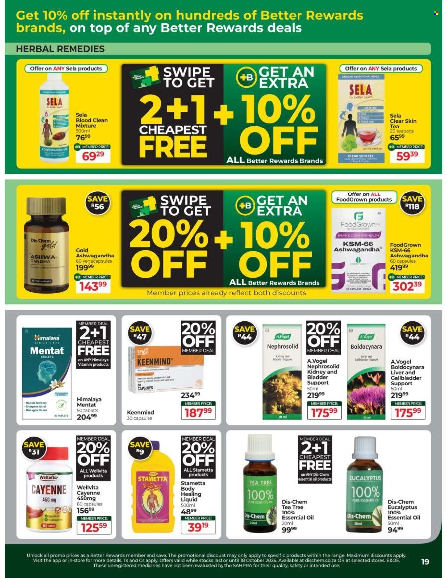 DIS-CHEM specials - Healthy Living