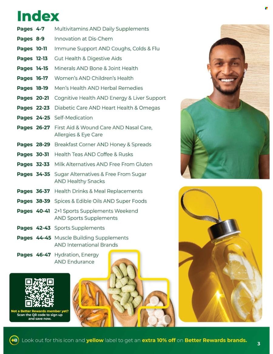 DIS-CHEM specials - Healthy Living