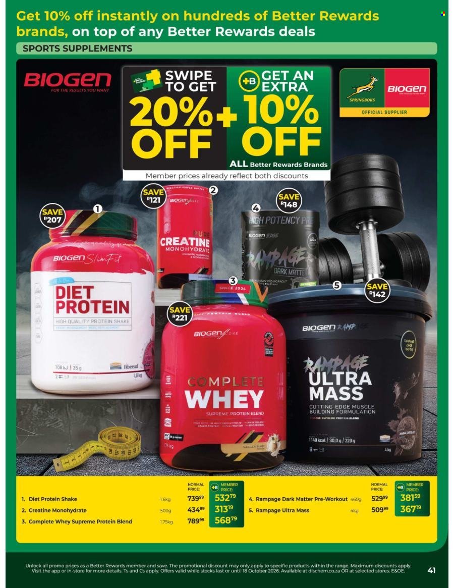 DIS-CHEM specials - Healthy Living