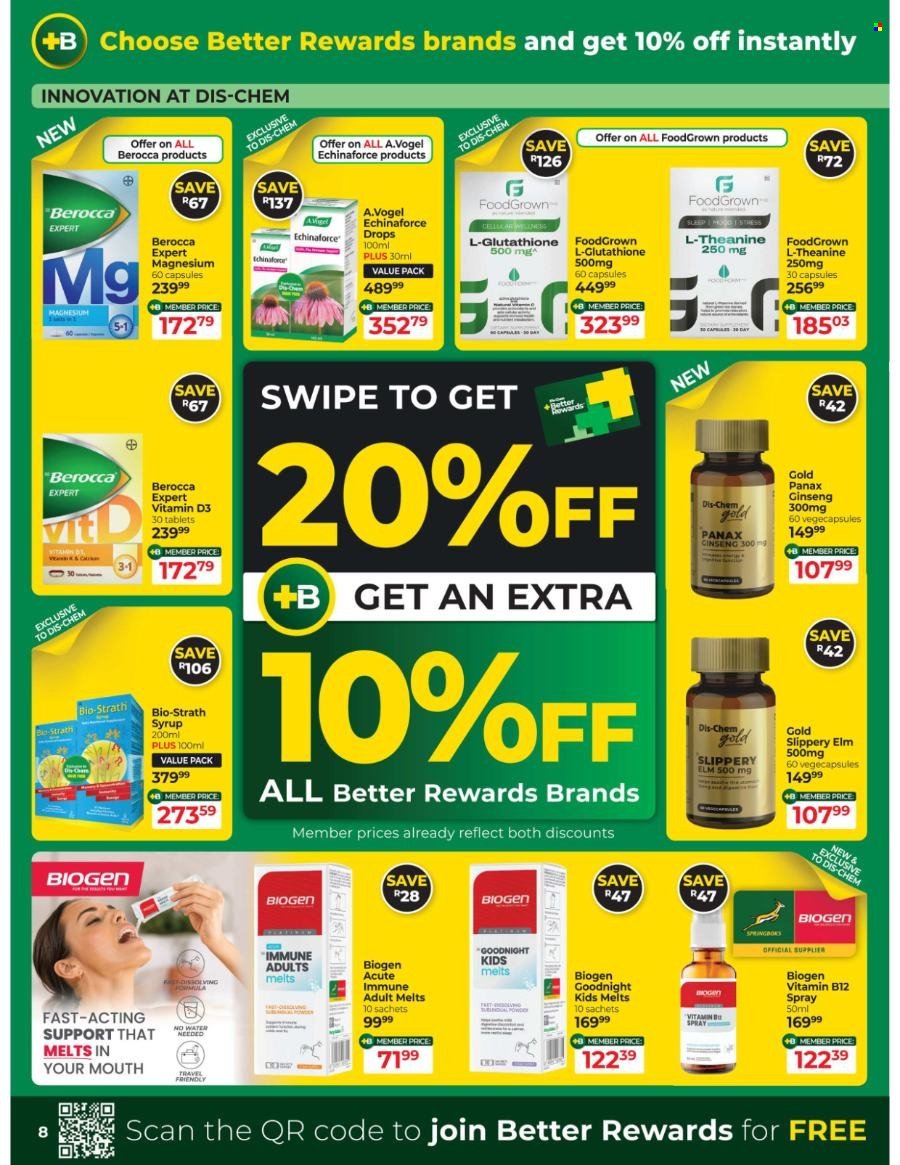 DIS-CHEM specials - Healthy Living