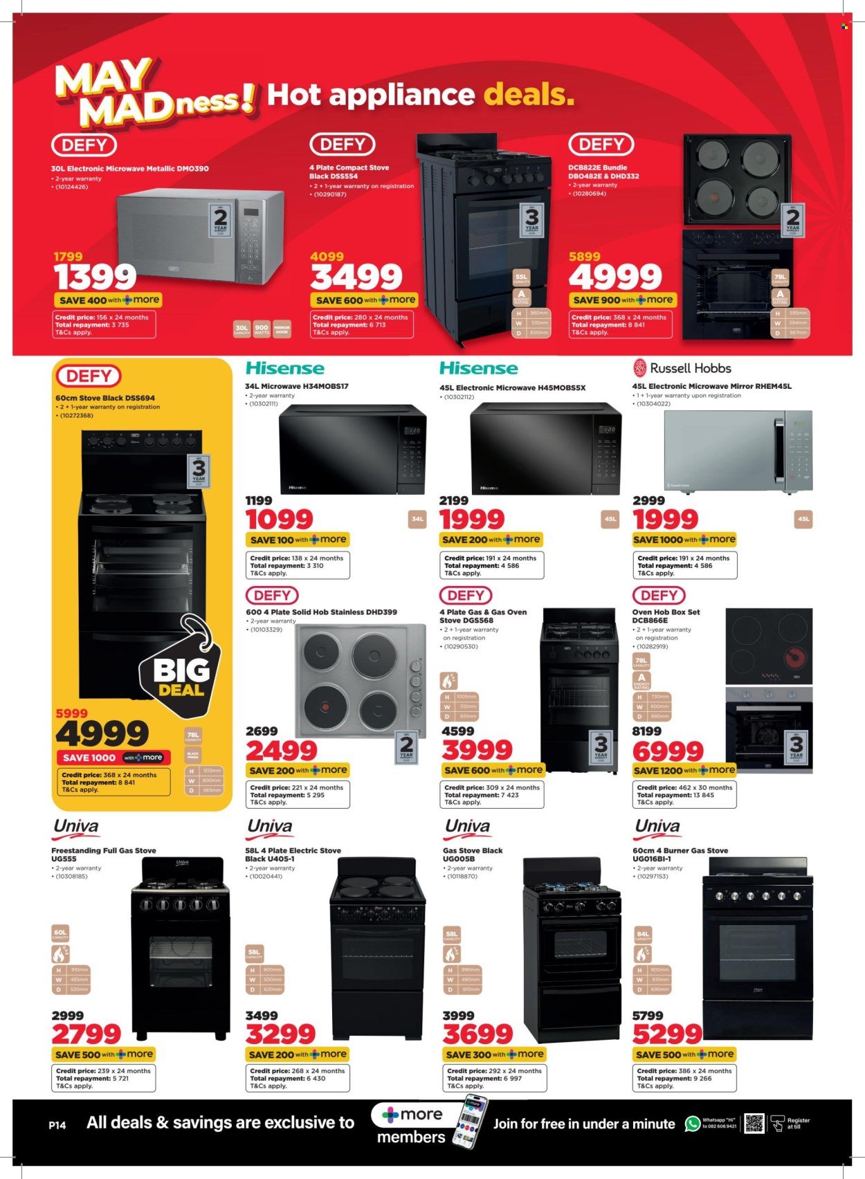 HIFI CORP specials - From Wednesday 29 Apr 2026