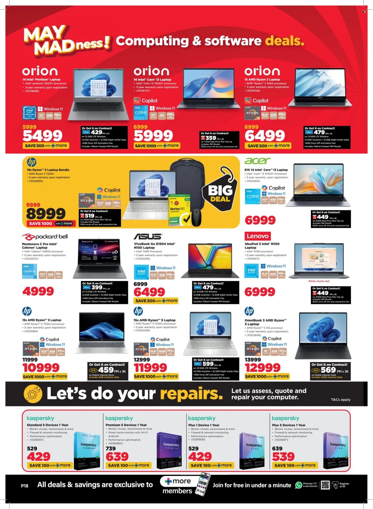 HIFI CORP specials - From Wednesday 29 Apr 2026