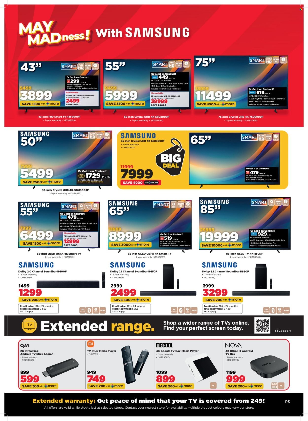 HIFI CORP specials - From Wednesday 29 Apr 2026