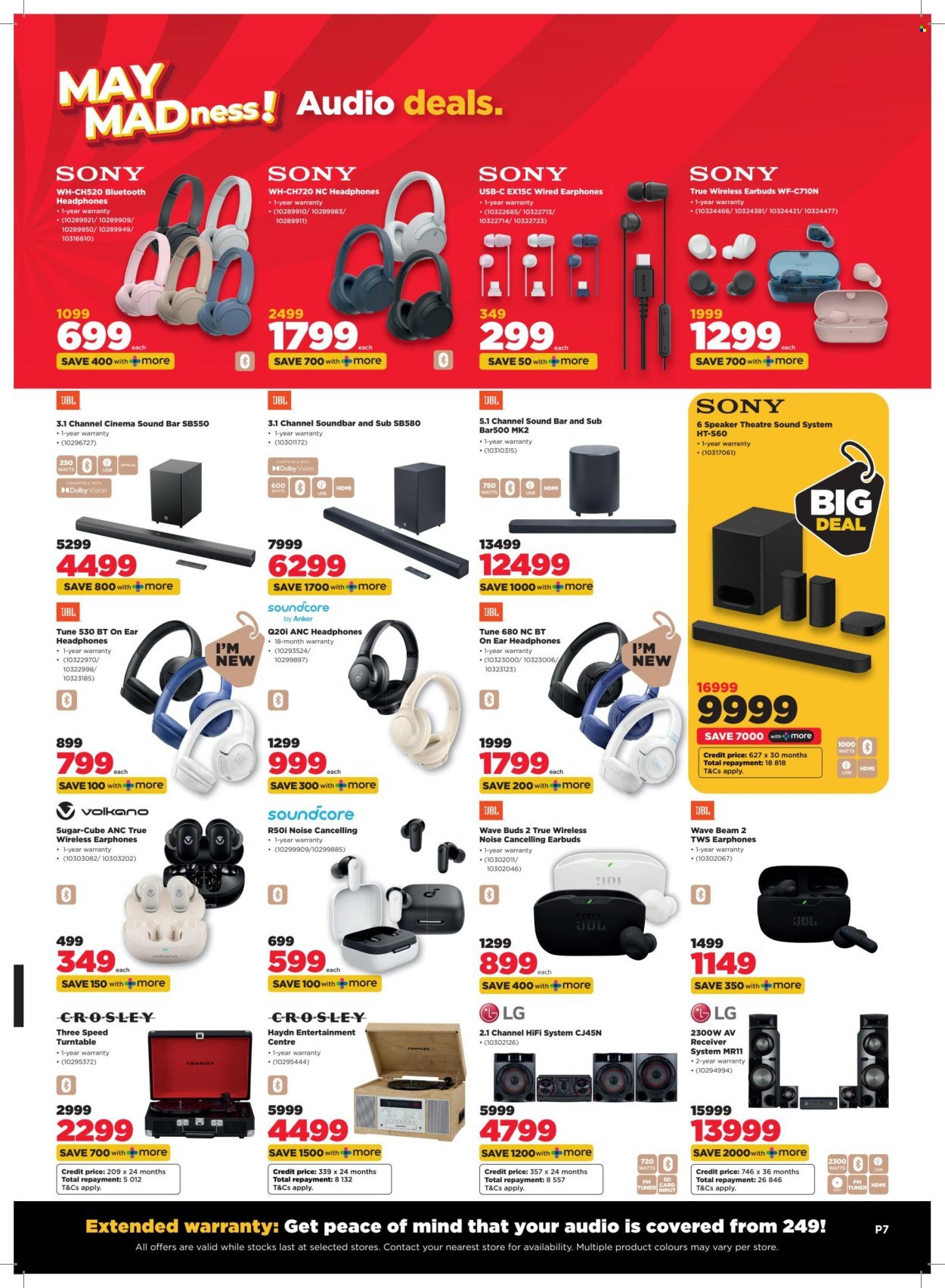 HIFI CORP specials - From Wednesday 29 Apr 2026