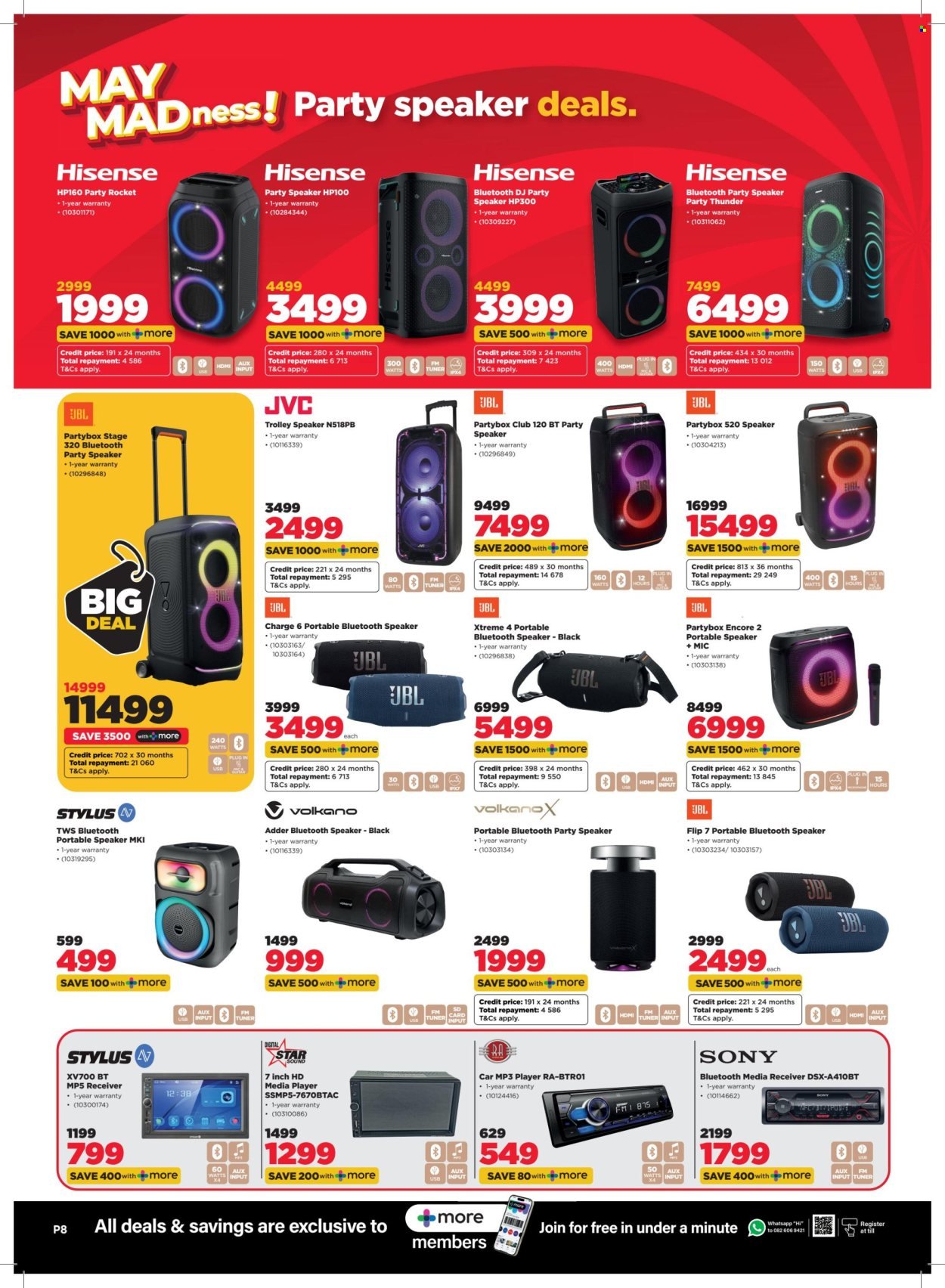 HIFI CORP specials - From Wednesday 29 Apr 2026