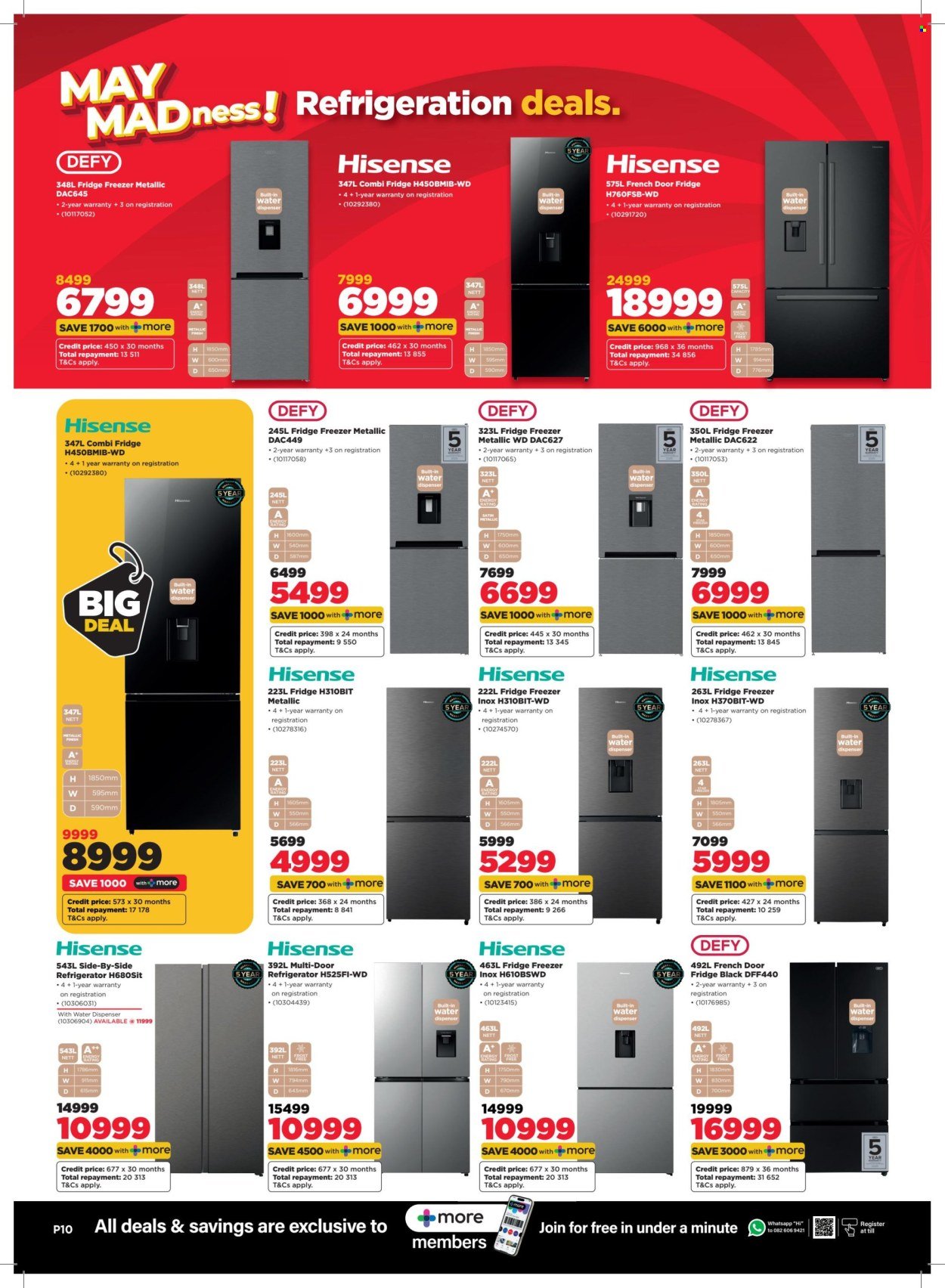 HIFI CORP specials - From Wednesday 29 Apr 2026