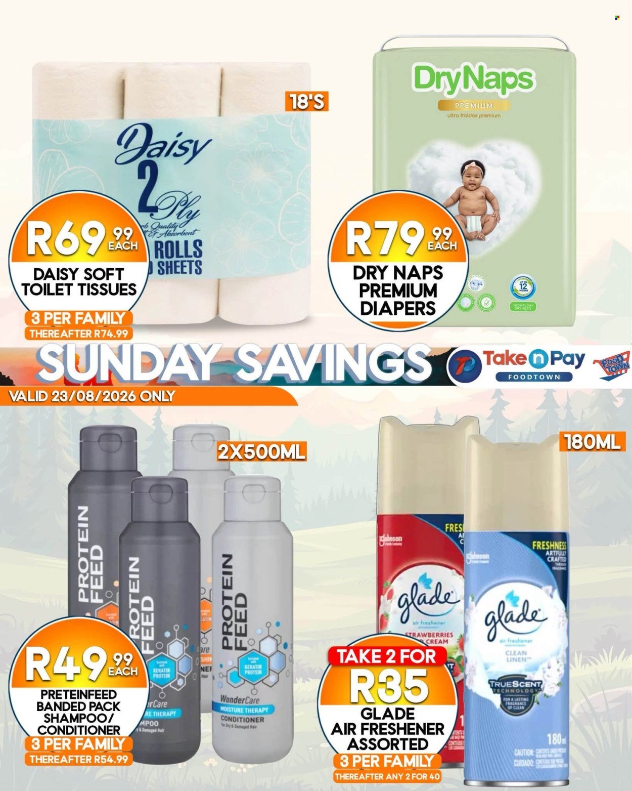 TAKE N PAY specials - From Sunday 23 Aug 2026