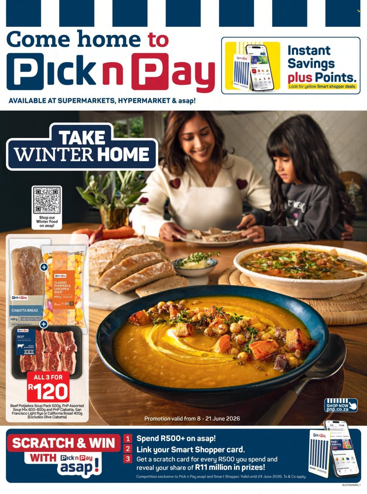 PICK N PAY specials - Winter Feasting Specials