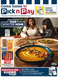 PICK N PAY specials - Winter Feasting Specials