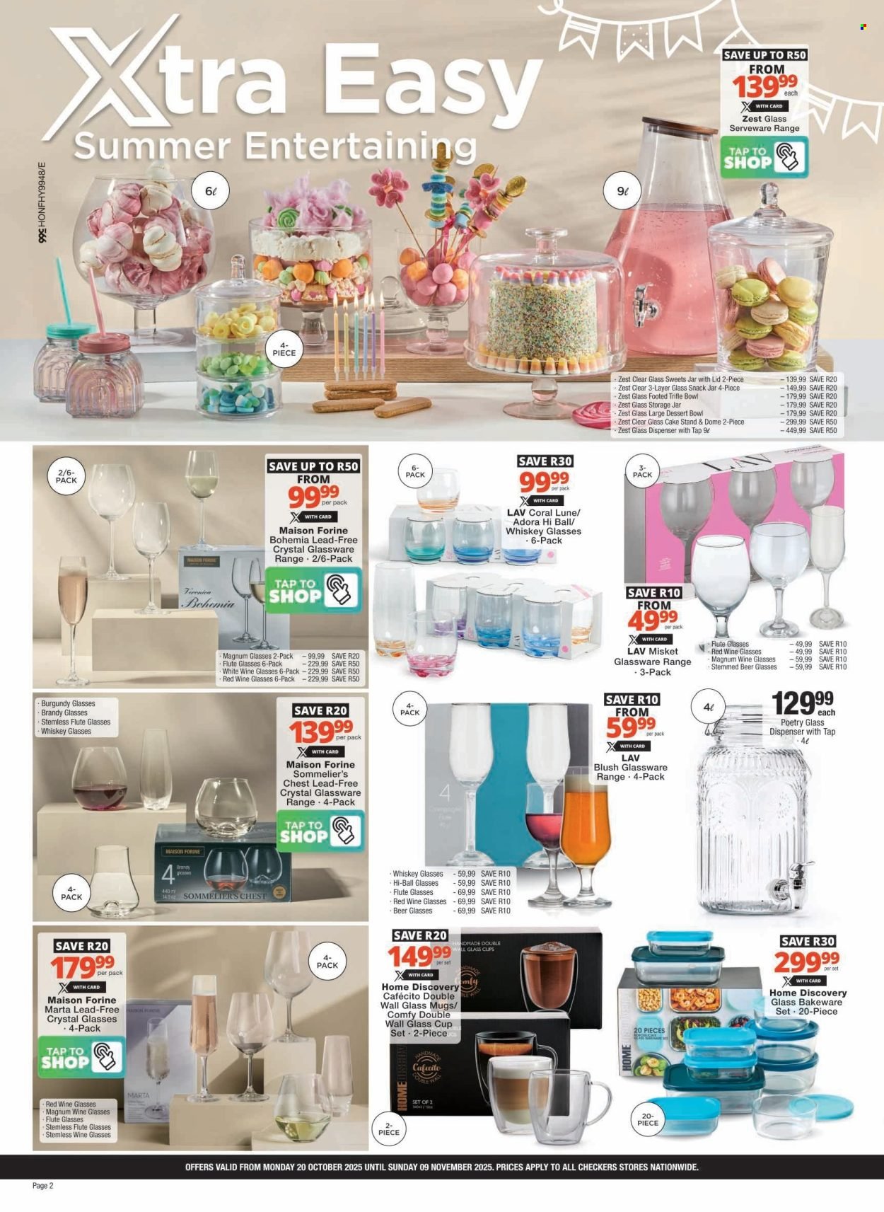 CHECKERS specials - Summer Promotion (2025-10-20 - 2025-11-09) | 2