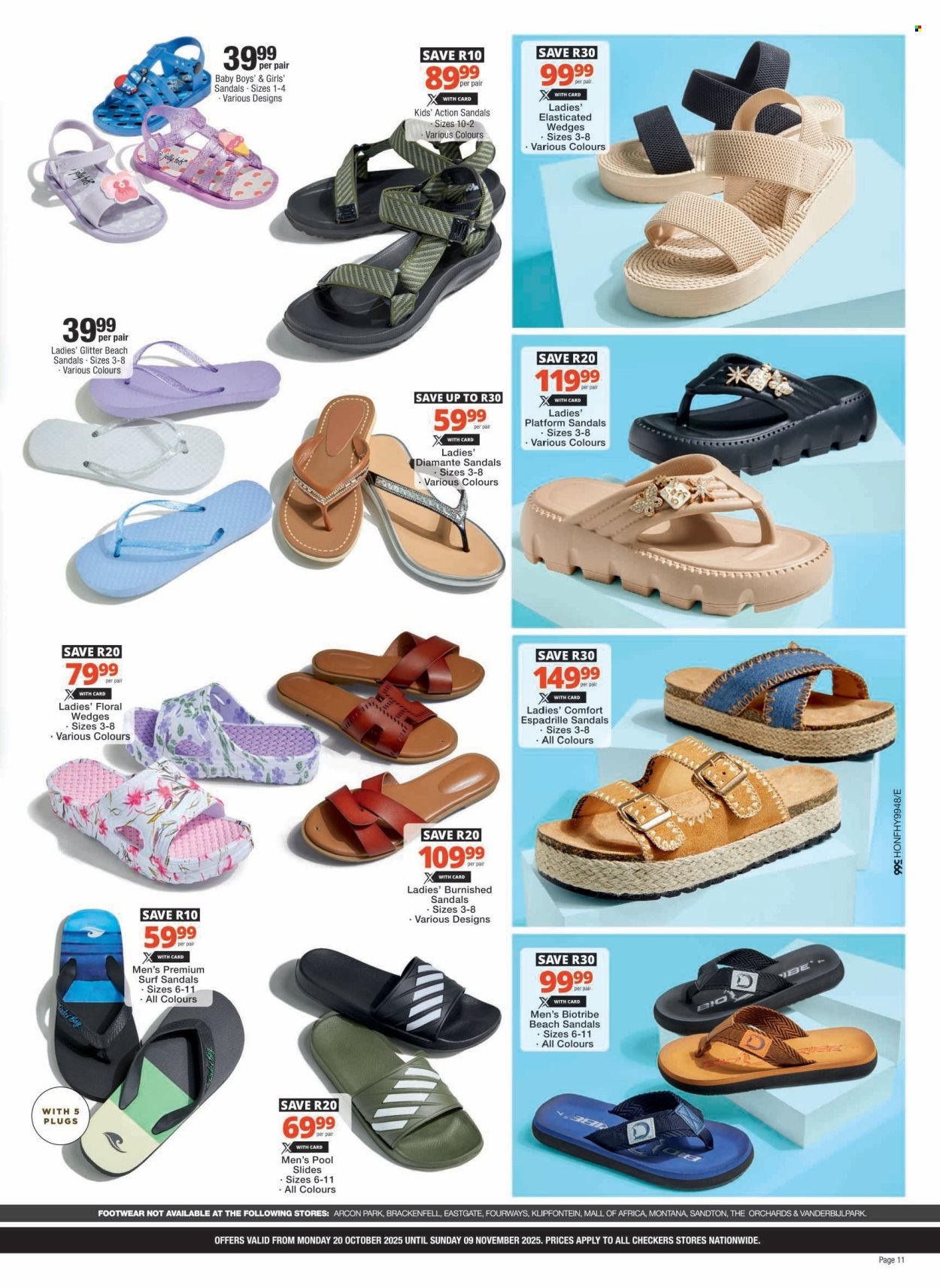 CHECKERS specials - Summer Promotion (2025-10-20 - 2025-11-09) | 11