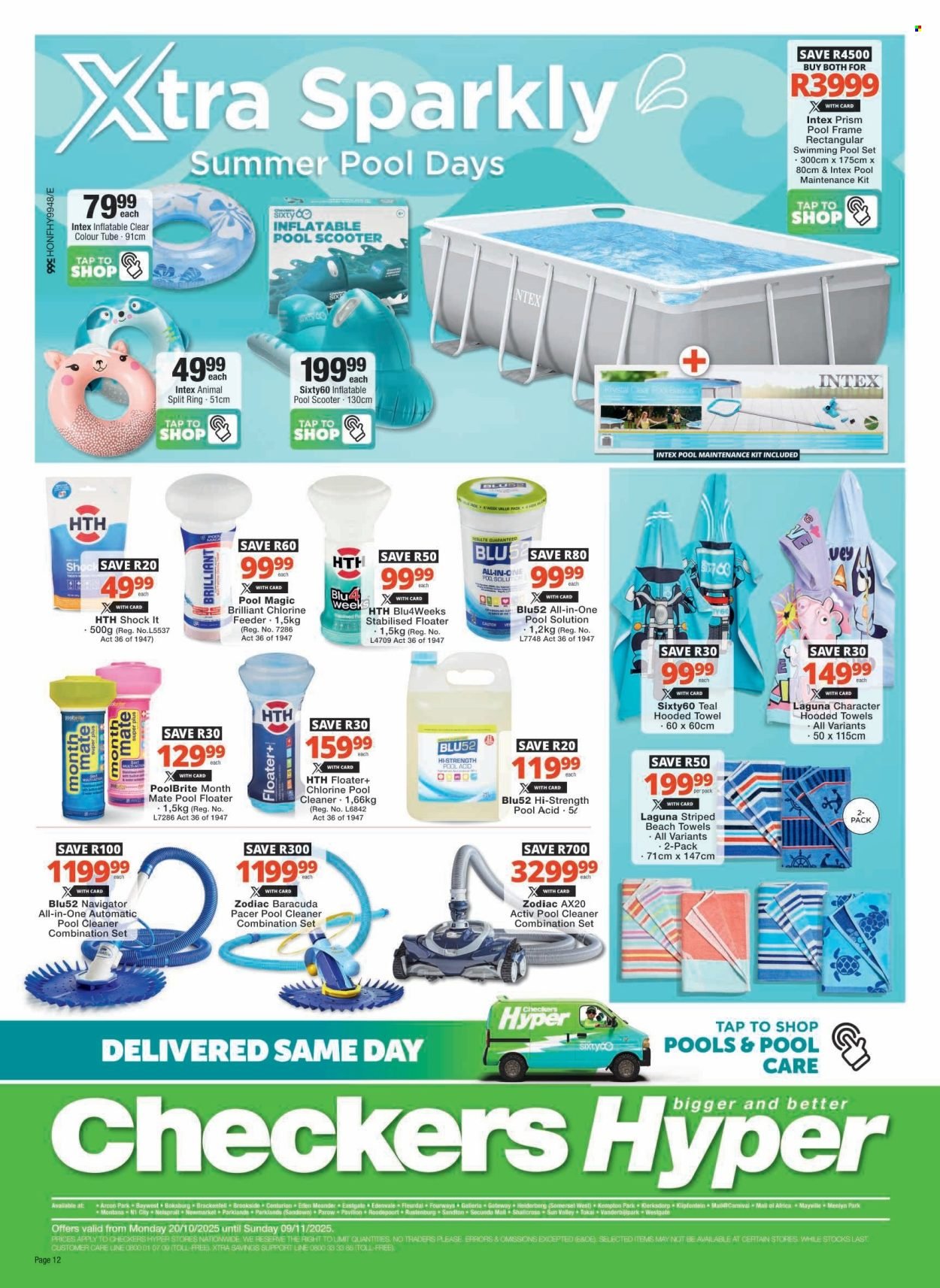 CHECKERS specials - Summer Promotion (2025-10-20 - 2025-11-09) | 12