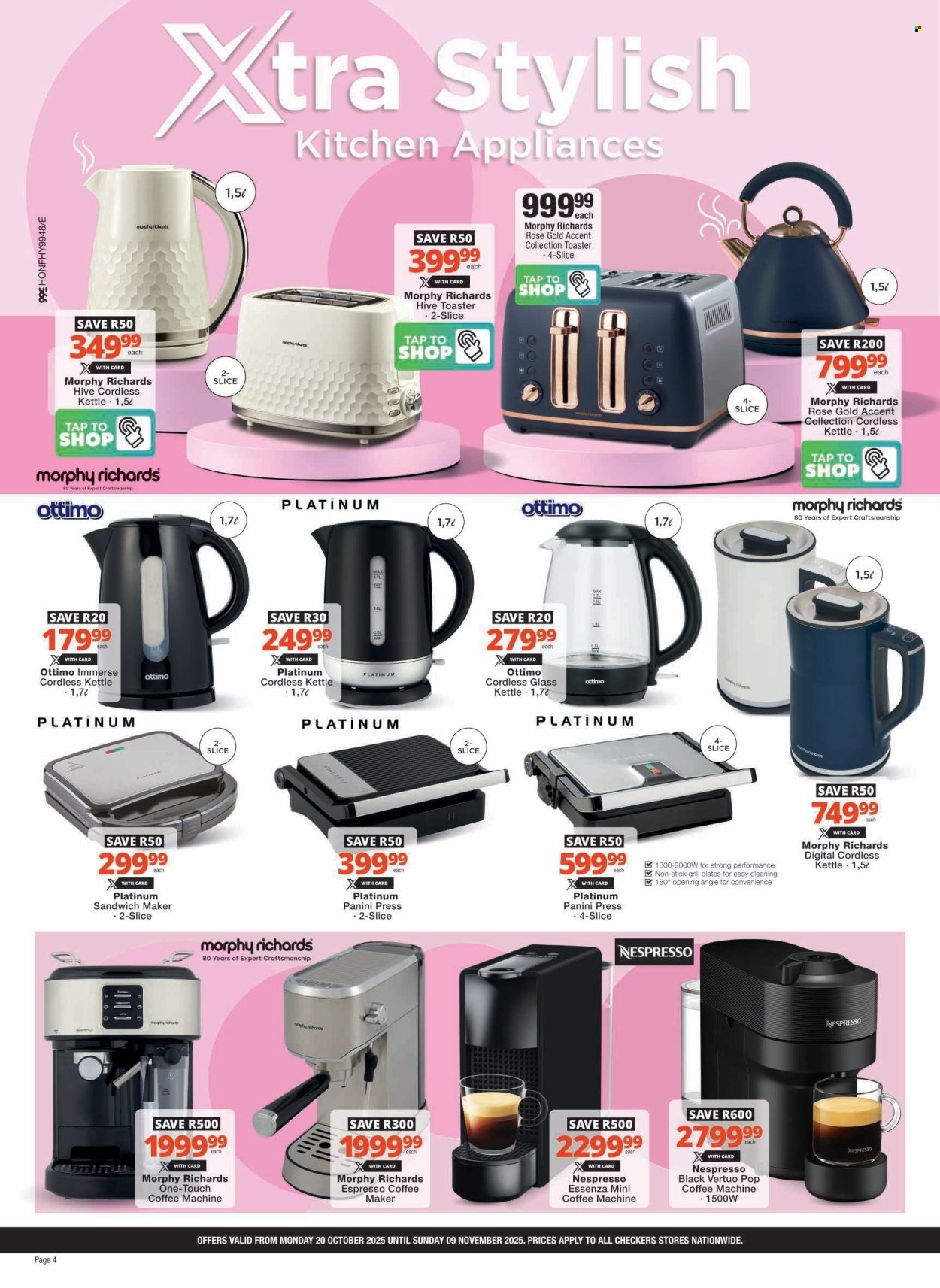 CHECKERS specials - Summer Promotion (2025-10-20 - 2025-11-09) | 4