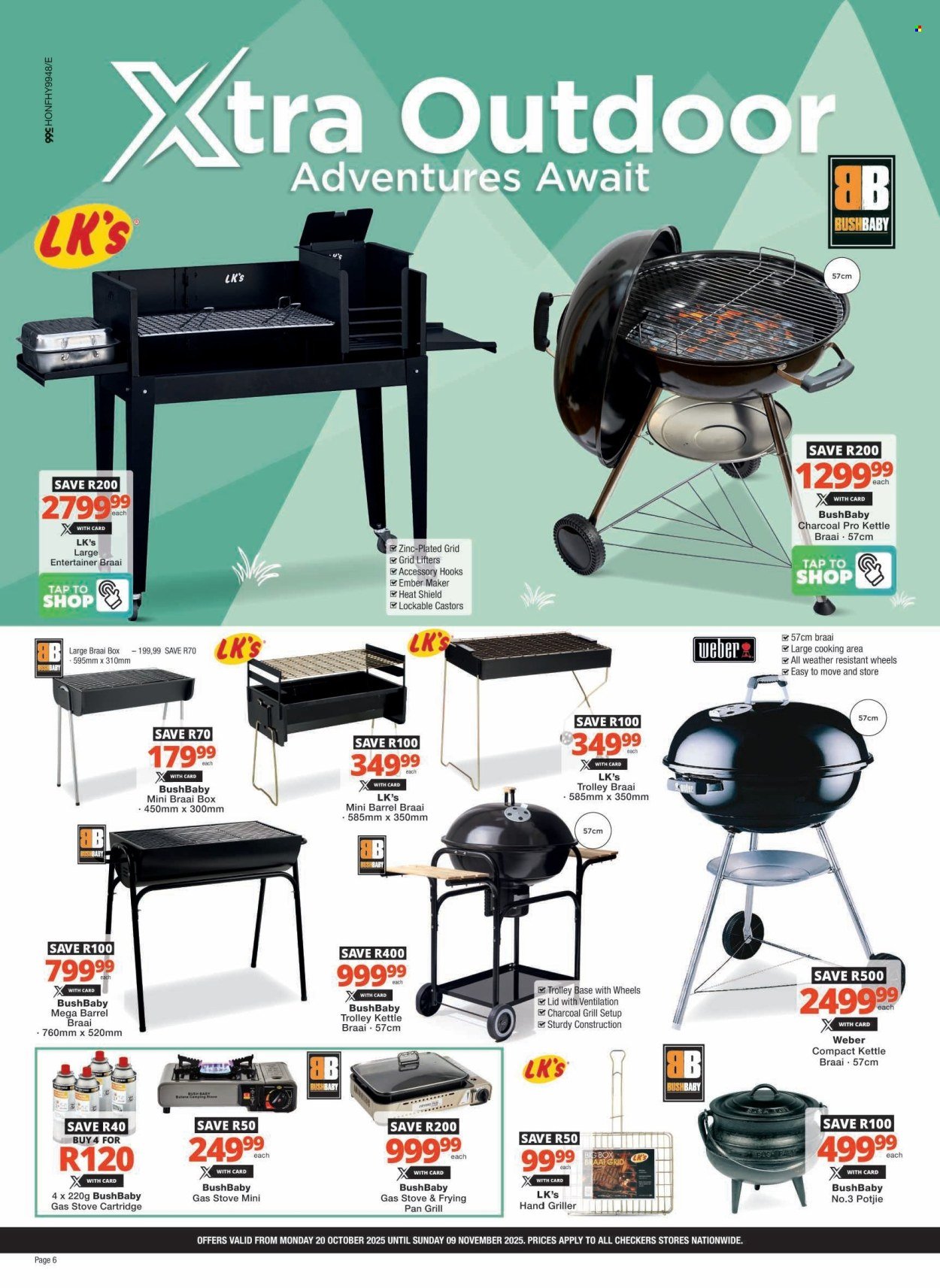 CHECKERS specials - Summer Promotion (2025-10-20 - 2025-11-09) | 6