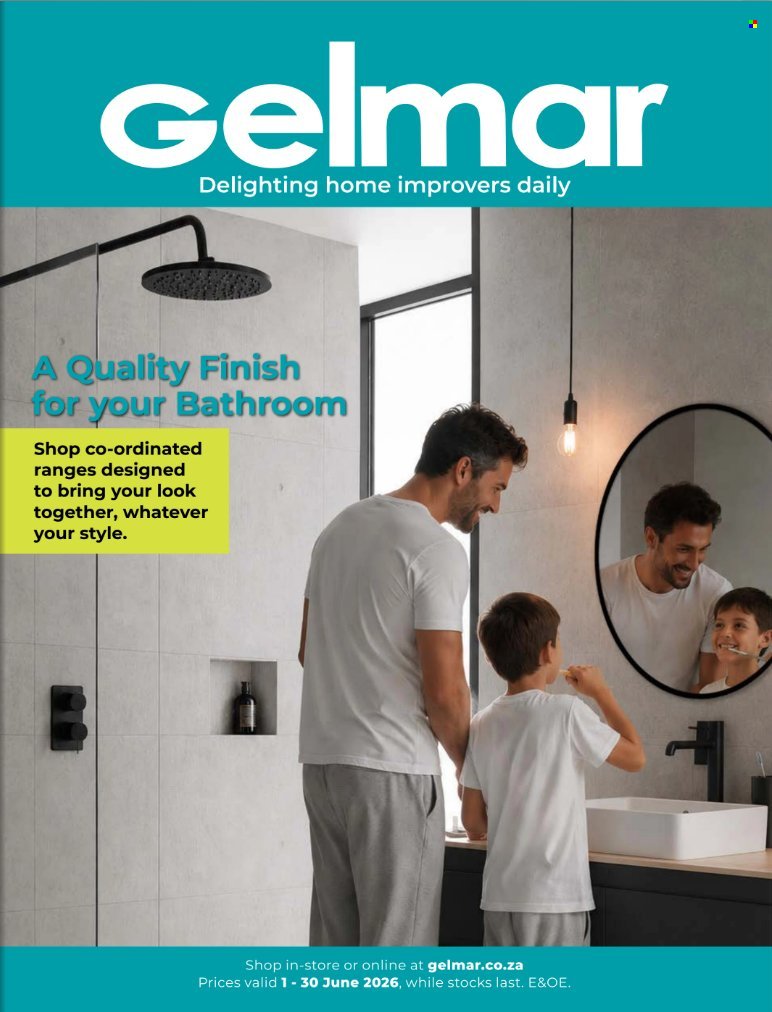 GELMAR specials - From Monday 1 Jun 2026