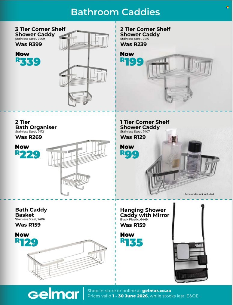 GELMAR specials - From Monday 1 Jun 2026