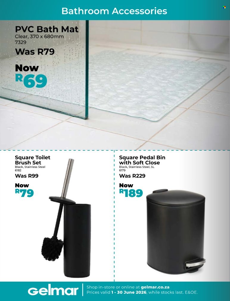 GELMAR specials - From Monday 1 Jun 2026