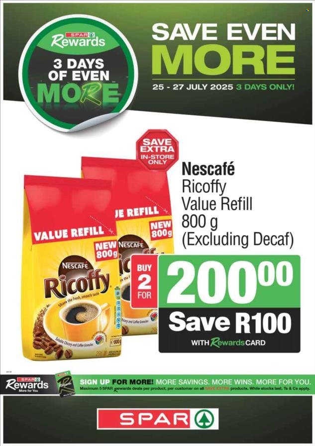 SPAR specials - National leaflet (2025-07-25 - 2025-07-27) | 1