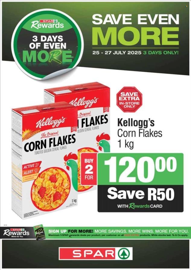SPAR specials - National leaflet (2025-07-25 - 2025-07-27) | 2