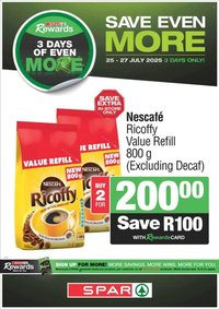 SPAR specials - National leaflet (2025-07-25 - 2025-07-27)