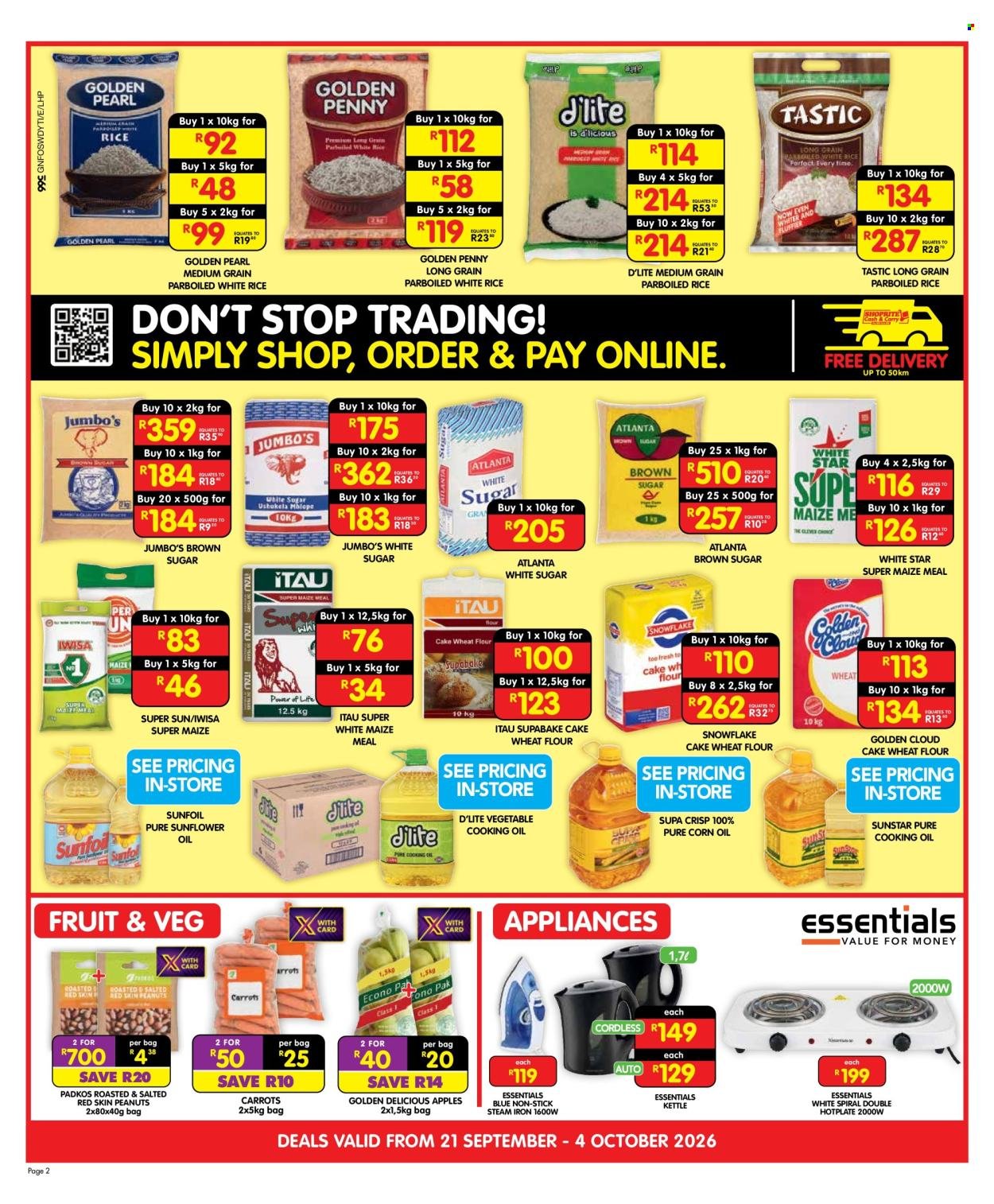 SHOPRITE specials - Cash & Carry Spring Savings Gauteng