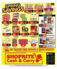 SHOPRITE specials - Cash & Carry Spring Savings Gauteng